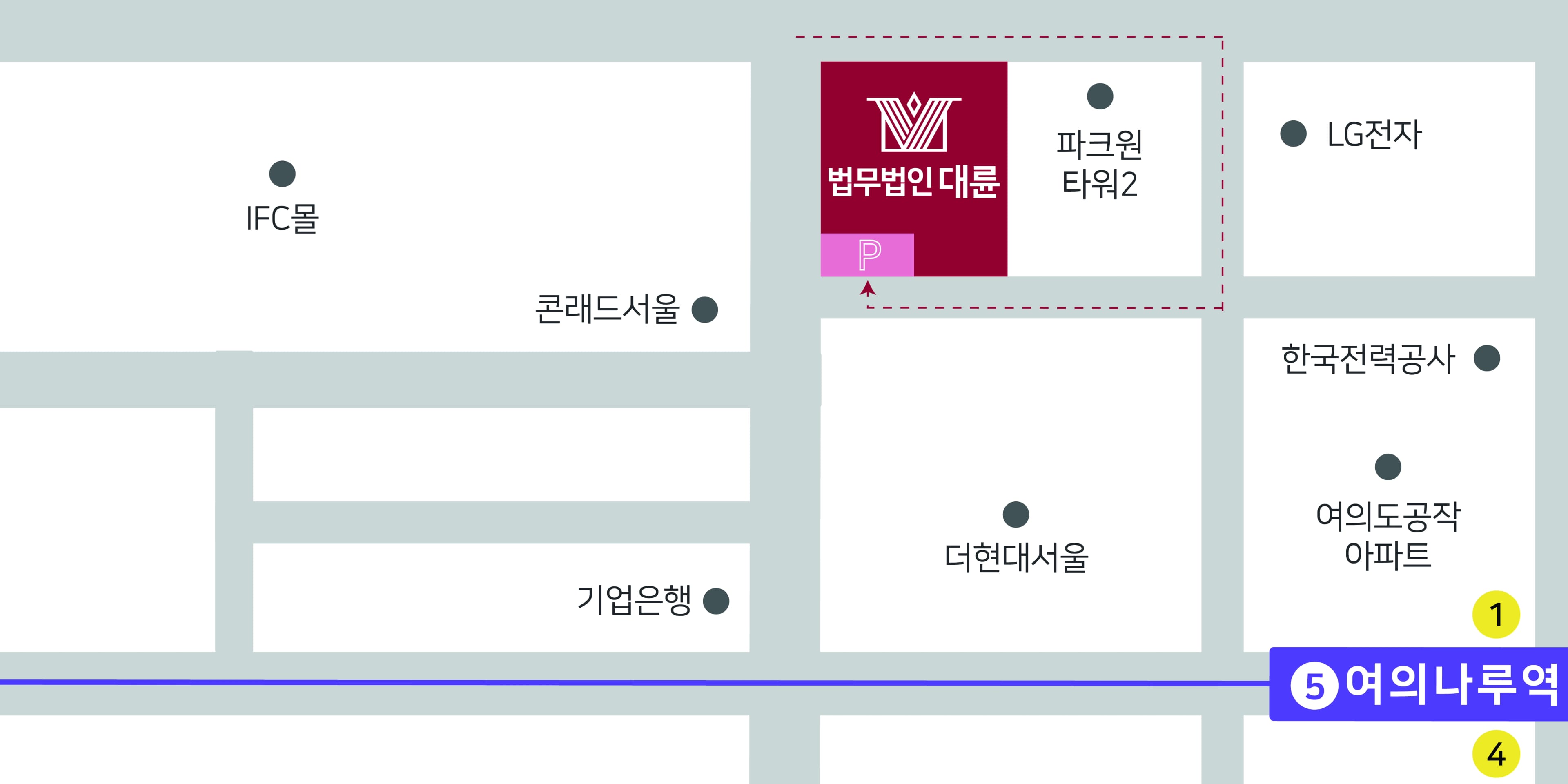 주사무소 사무소 약도