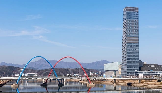 대전 사무소 건물 전경