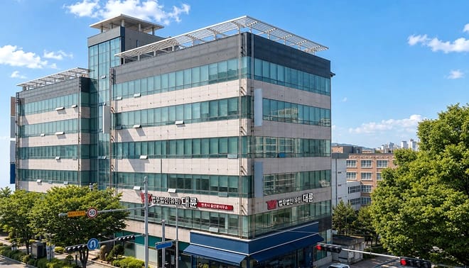 울산 사무소 건물 전경