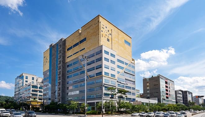 원주 사무소 건물 전경