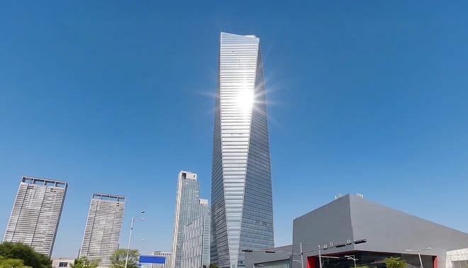 인천 사무소 건물 전경